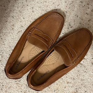 Leather loafers